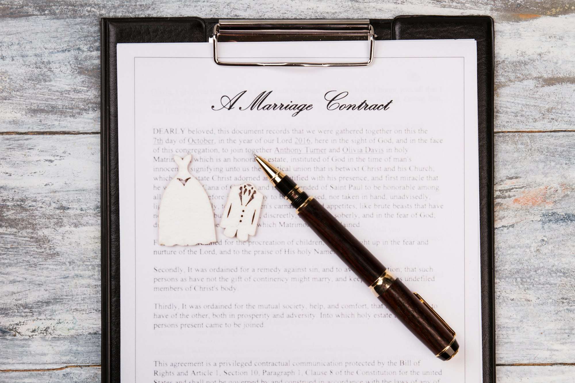 Marriage Contract