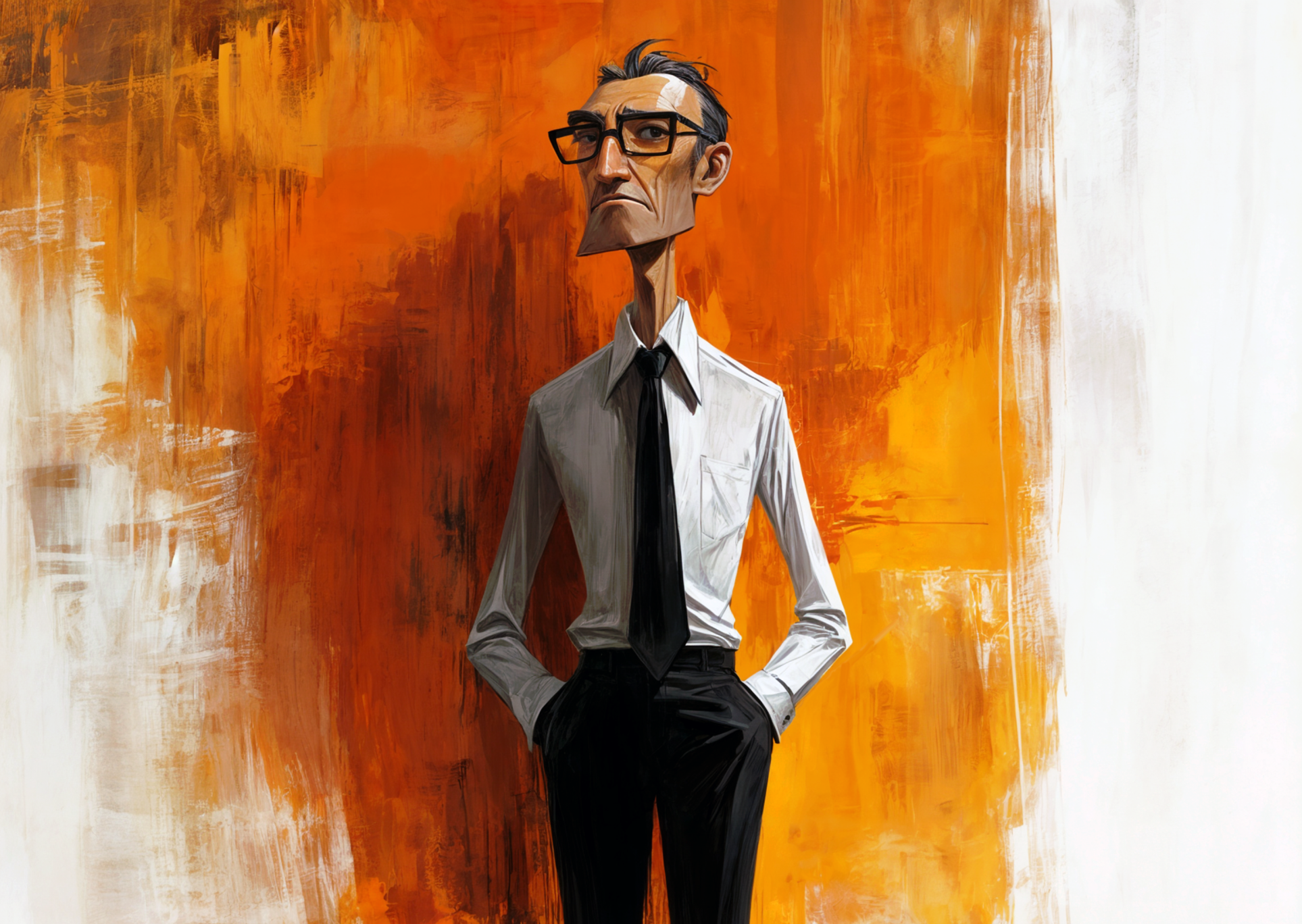 A cartoon illustration of a man in a dress shirt and tie, representing a corporate director facing the many sources of personal civil liability under Canadian law